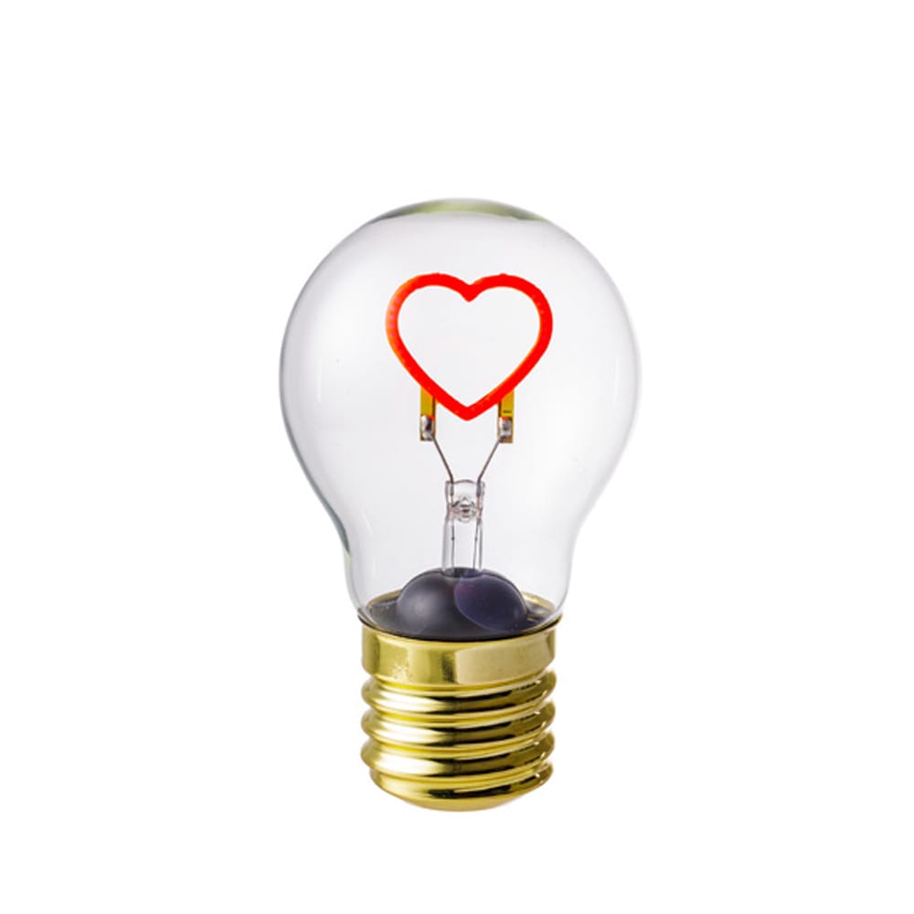 LAMPADINA LED LOVE CON CUORE- Montemaggi