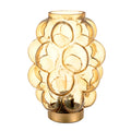 LAMPADA BUBBLES VETRO AMBRA - Montemaggi