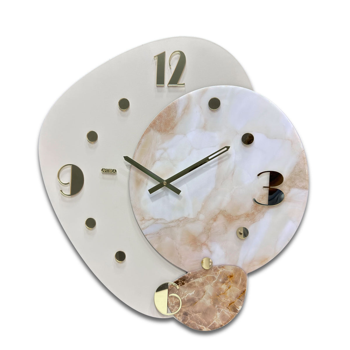 'ARES/2' OROLOGIO LACCATO CON RESINA - Artidea Home Decor