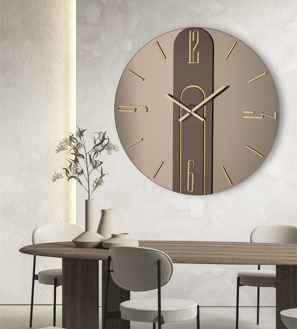'ATENE BRONZO' OROLOGIO SPECCHIO - Artidea Home Decor