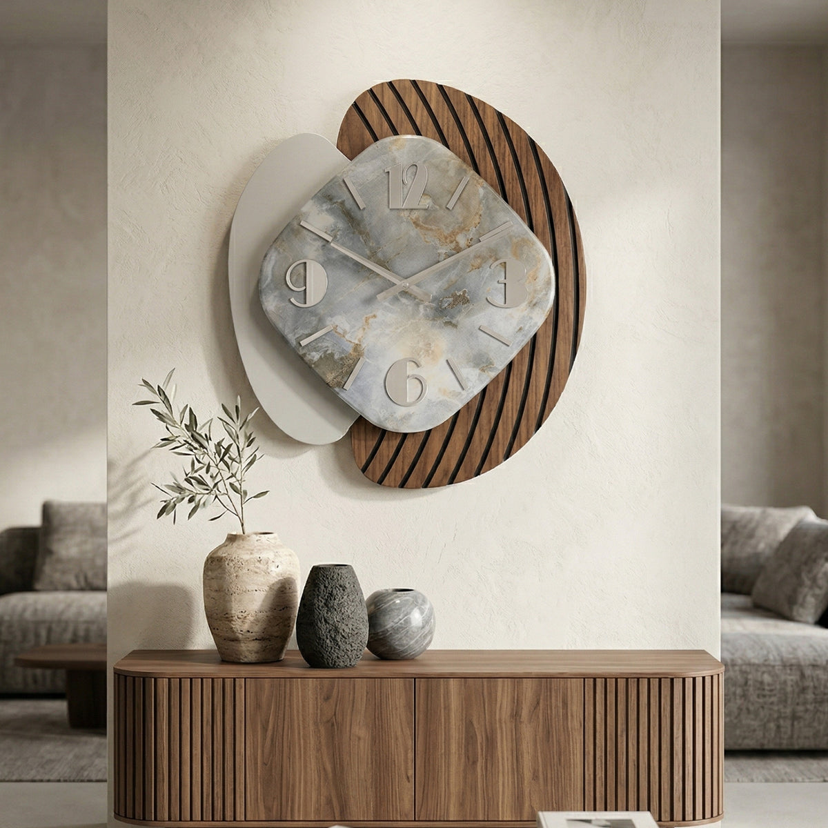 'BLOB GRIGIO' OROLOGIO - Artidea Home Decor