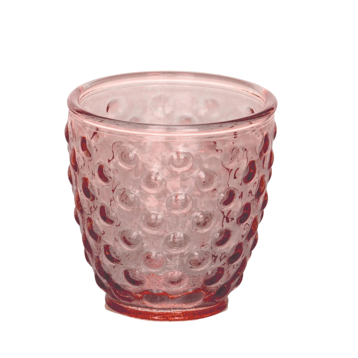 'BOLLE' ROSA SET 6 BICCHIERI ACQUA - VETRO - IVV