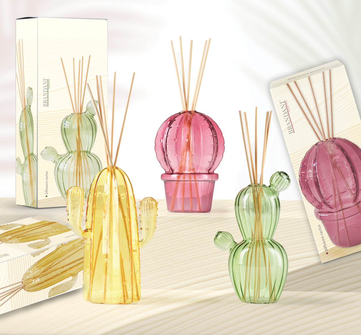 DIFFUSORE DI FRAGRANZA 'CACTUS GIALLO' - Brandani