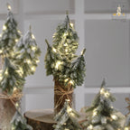 BASE TRONCO VERTICALE CON ALBERI LED - Mascagni Casa