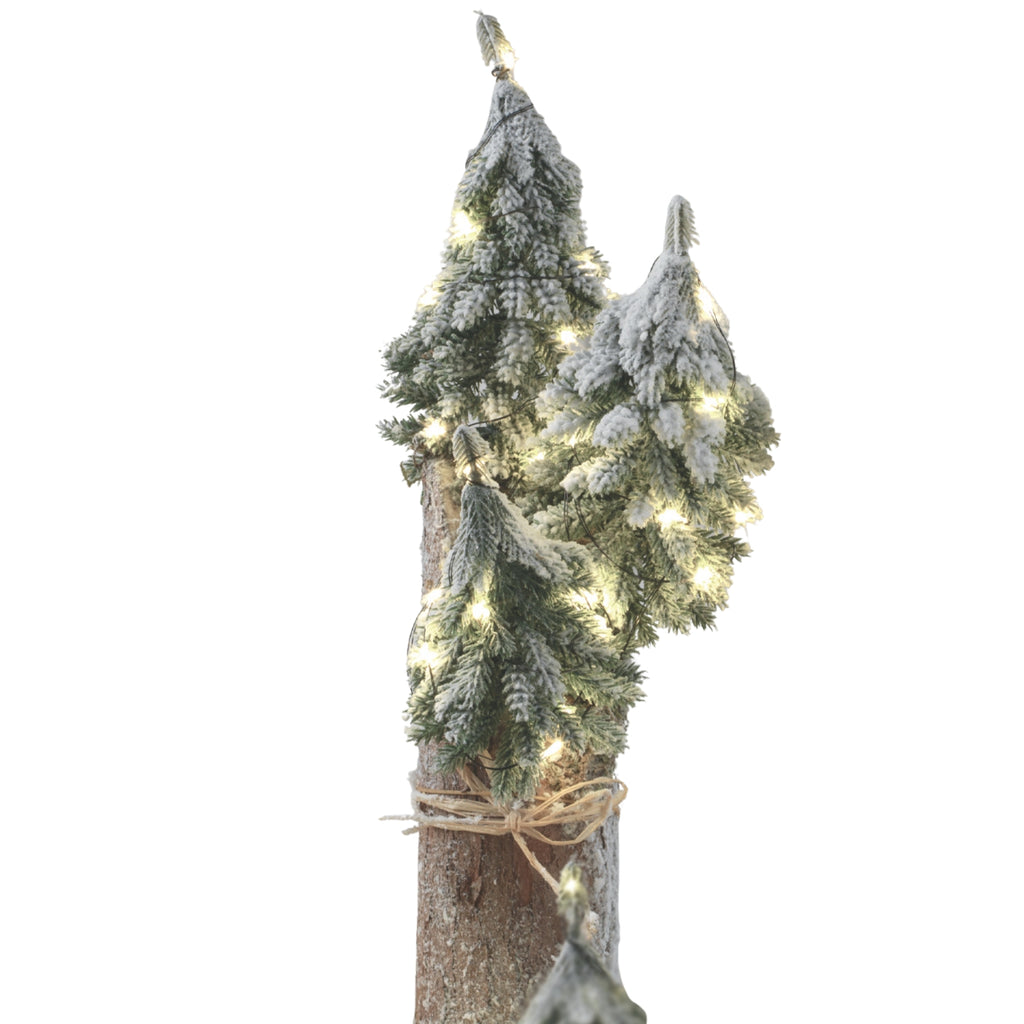 BASE TRONCO VERTICALE CON ALBERI LED - Mascagni Casa