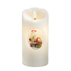 CANDELA LED BABBO NATALE CON CARILLON - Mascagni Casa