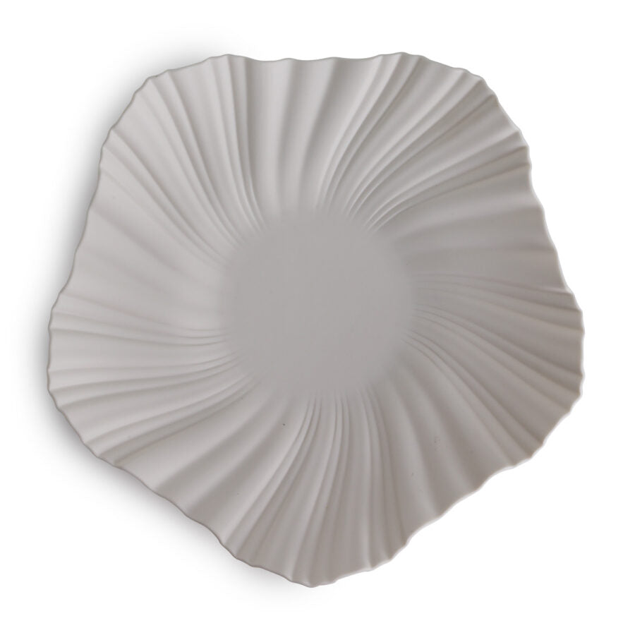 CENTROTAVOLA 'FLUSSI' BIANCO FOGLIA - Henriette
