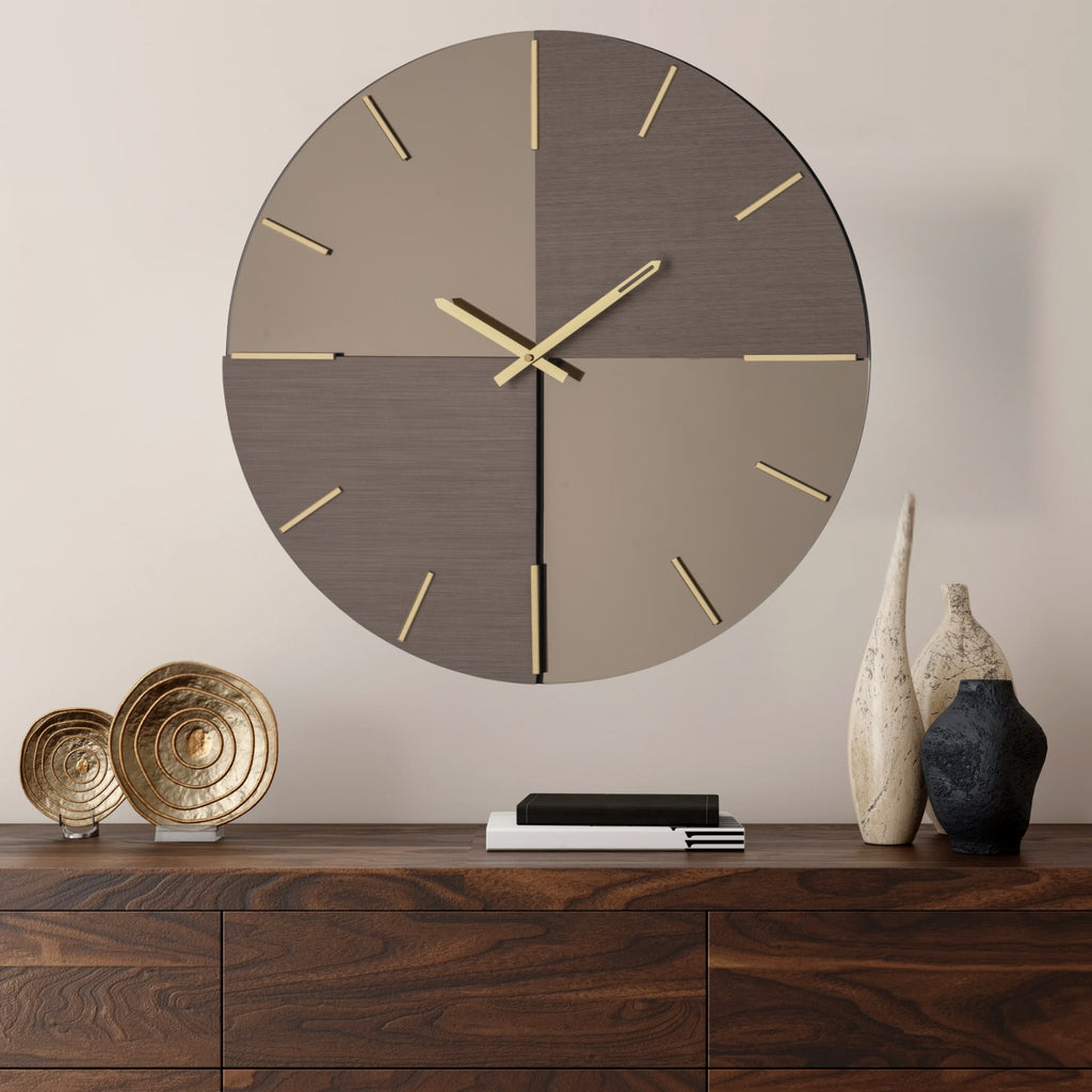 'ESSENZA BRONZO' OROLOGIO SPECCHIO - Artidea Home Decor