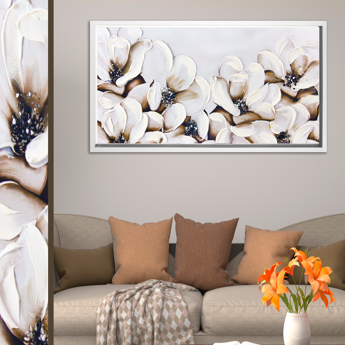 QUADRO FLOREALE 'F302' - Artidea Home Decor