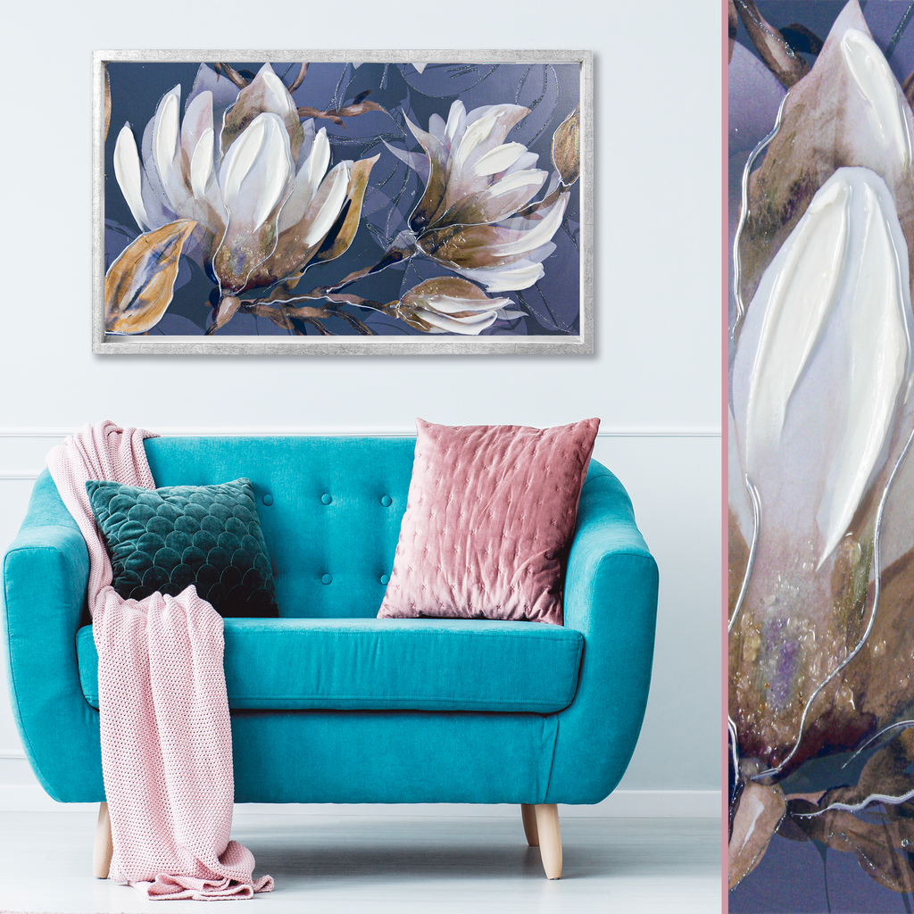 QUADRO FLOREALE 'F403' - Artidea Home Decor