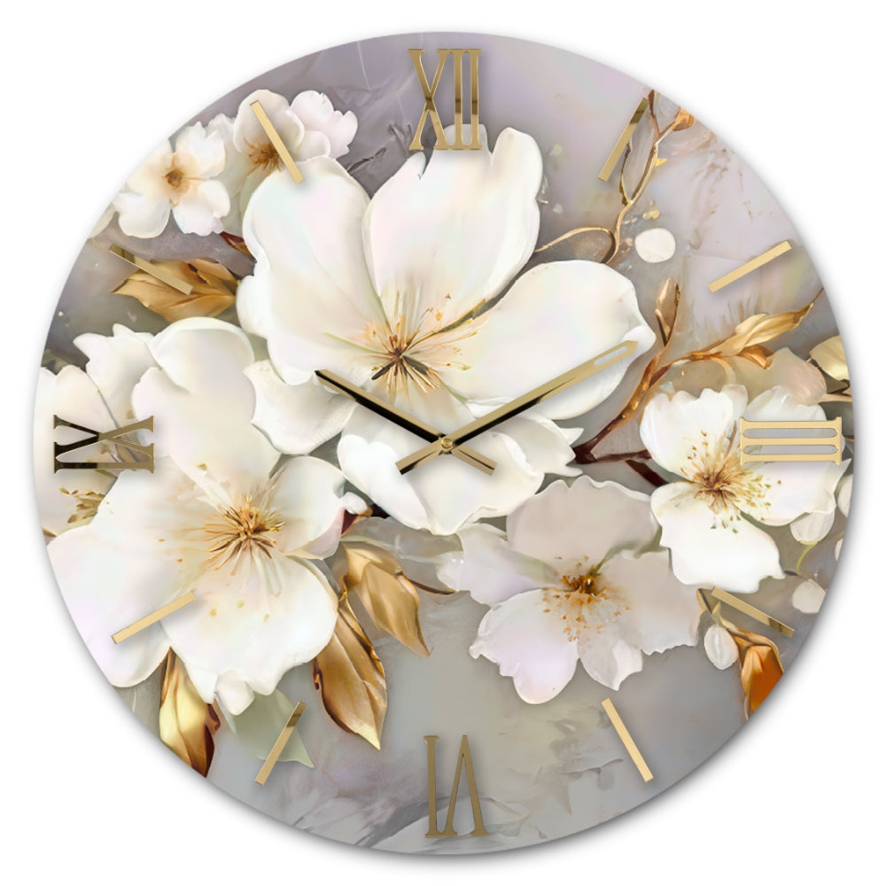 'FLOWER' OROLOGIO RESINATO - Artidea Home Decor
