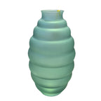 VASO 'NICOLE' 38CM TURCHESE SATINATO - Melaverde