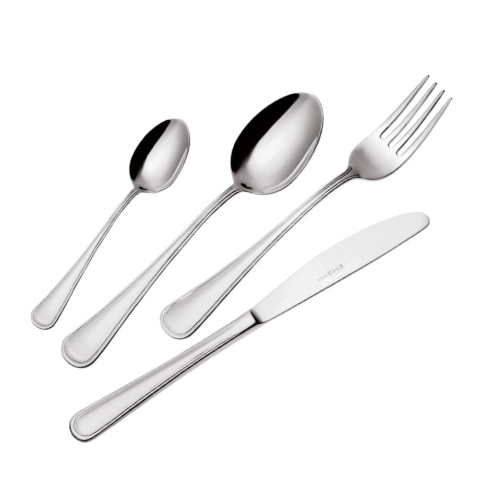 SET POSATE 'Galles' - 75 PEZZI ACCIAIO INOX LUCIDO - EME Posaterie