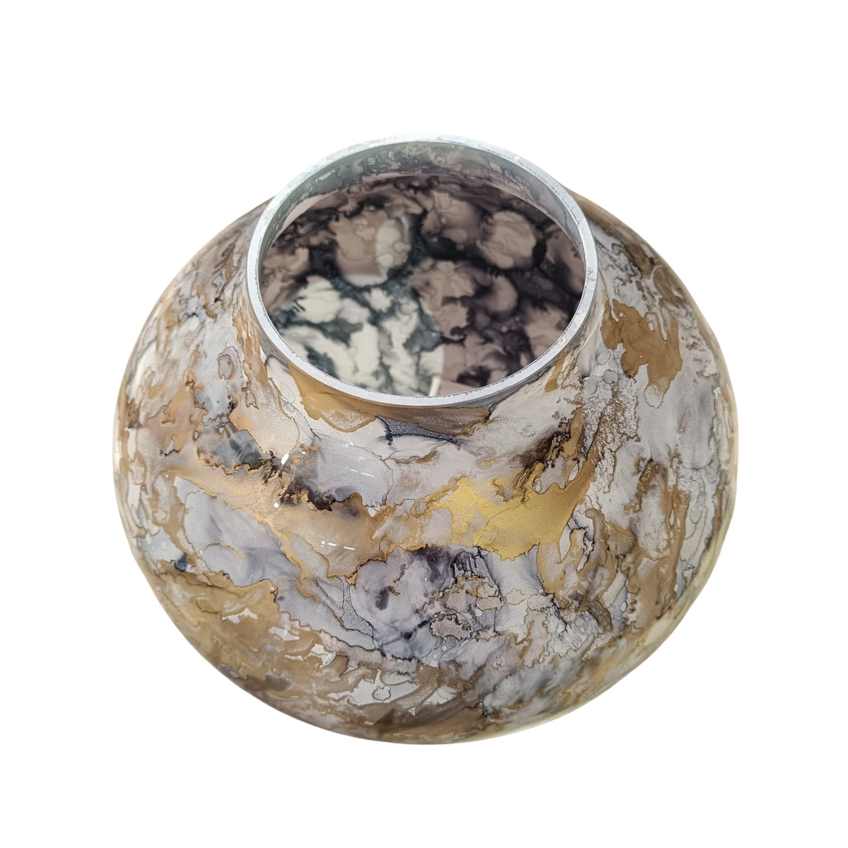 VASO DA BANCO 'MIRAGE' 30CM - GemiGlass