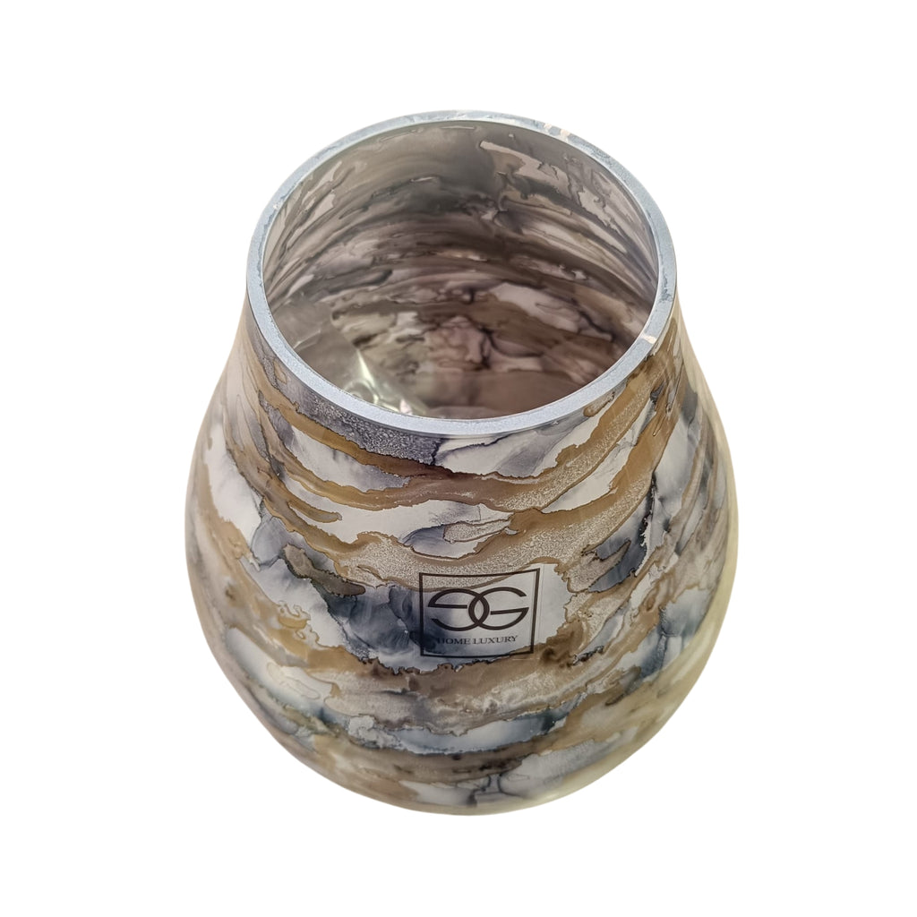 VASO DA BANCO 'MIRAGE' 35CM - GemiGlass