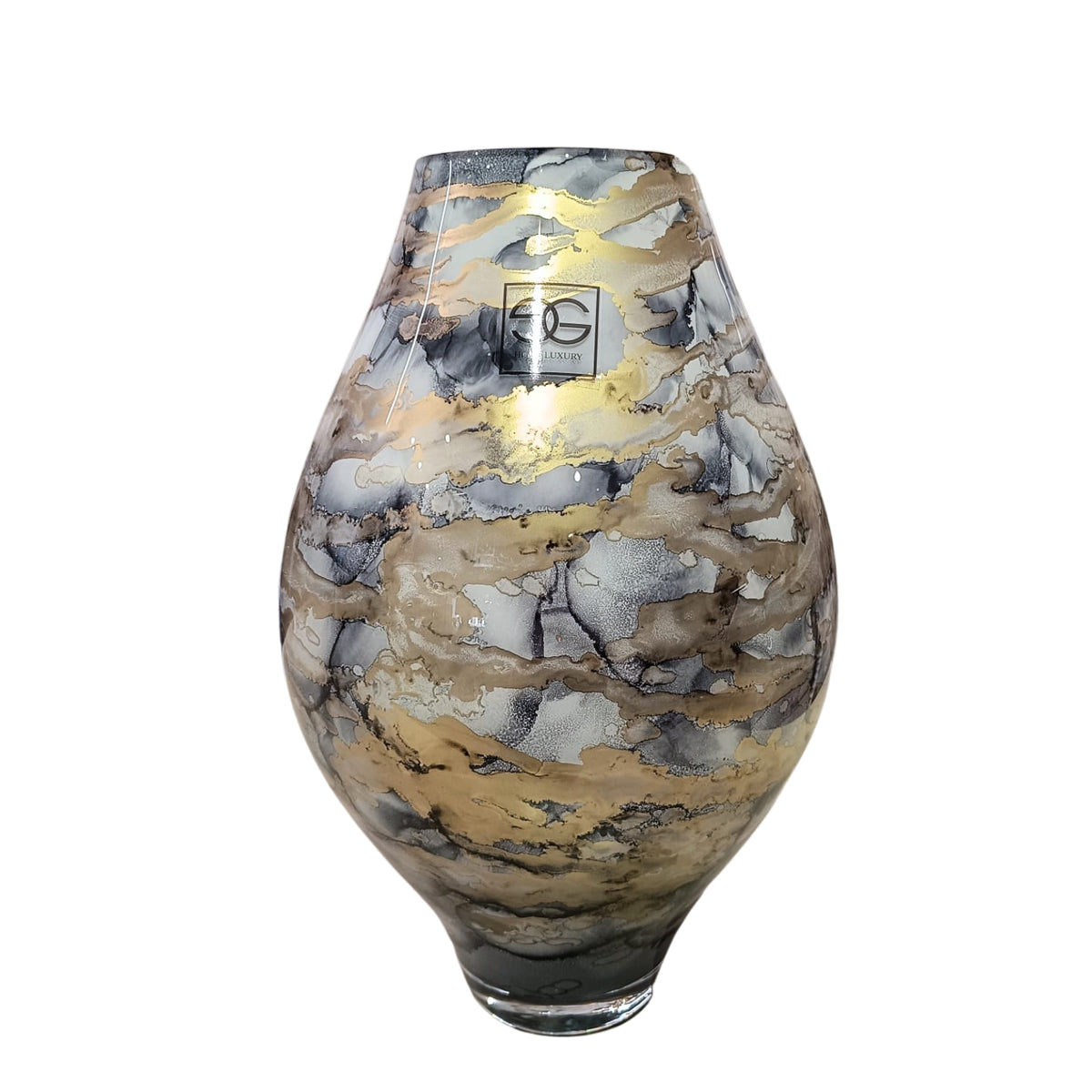 VASO DA BANCO 'MIRAGE' 35CM - GemiGlass