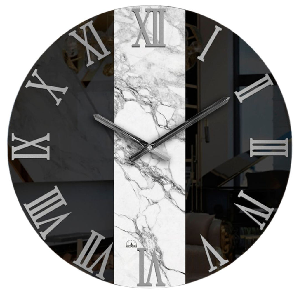 'GIADA MARMO GRIGIO' OROLOGIO SPECCHIO - Artidea Home Decor