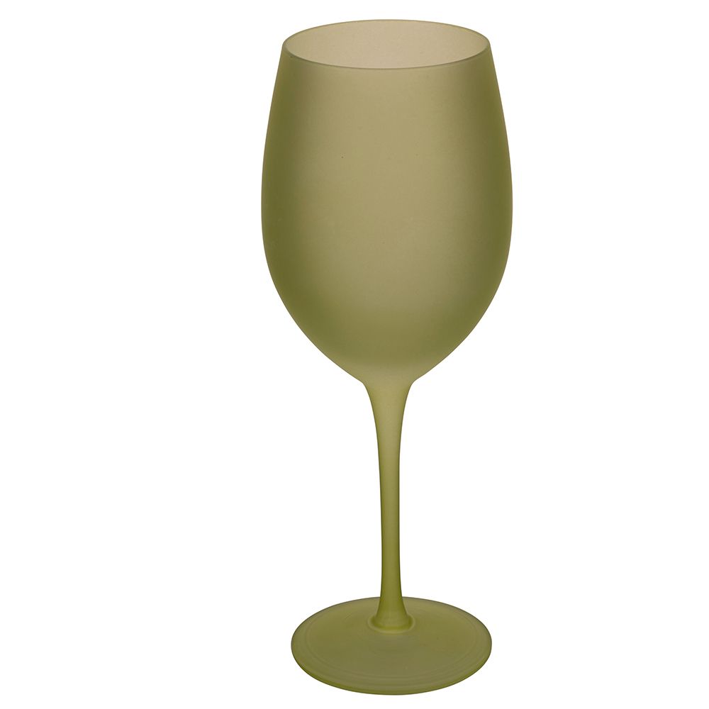 'HAPPY HOUR GREENERY' SET 6 CALICI - VETRO GHIACCIO COLORATO - Villa D'Este Home Tivoli