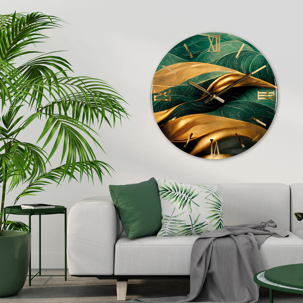 'GREEN' OROLOGIO RESINATO - Artidea Home Decor