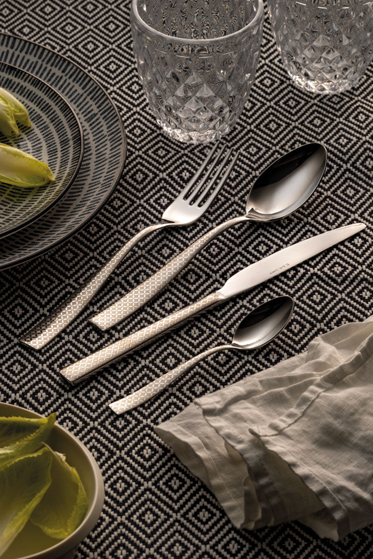SET 24 PEZZI 'Infinity Monogram' - ACCIAIO INOX - EME Posaterie
