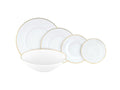 'Gold Chic' SET 62 PEZZI - SET PIATTI+ SET CAFFE' - PORCELLANA - Villa Altachiara