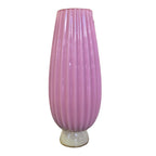 VASO STRIATO DA BANCO FRAGOLA E PANNA - GemiGlass