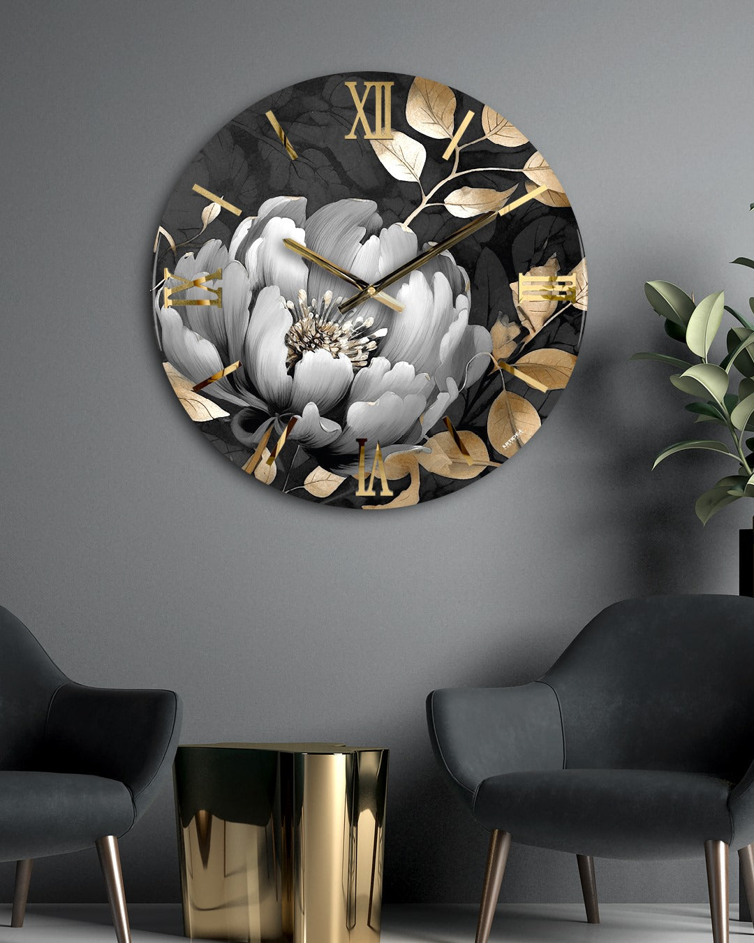 'CAMELIA' OROLOGIO RESINATO - Artidea Home Decor