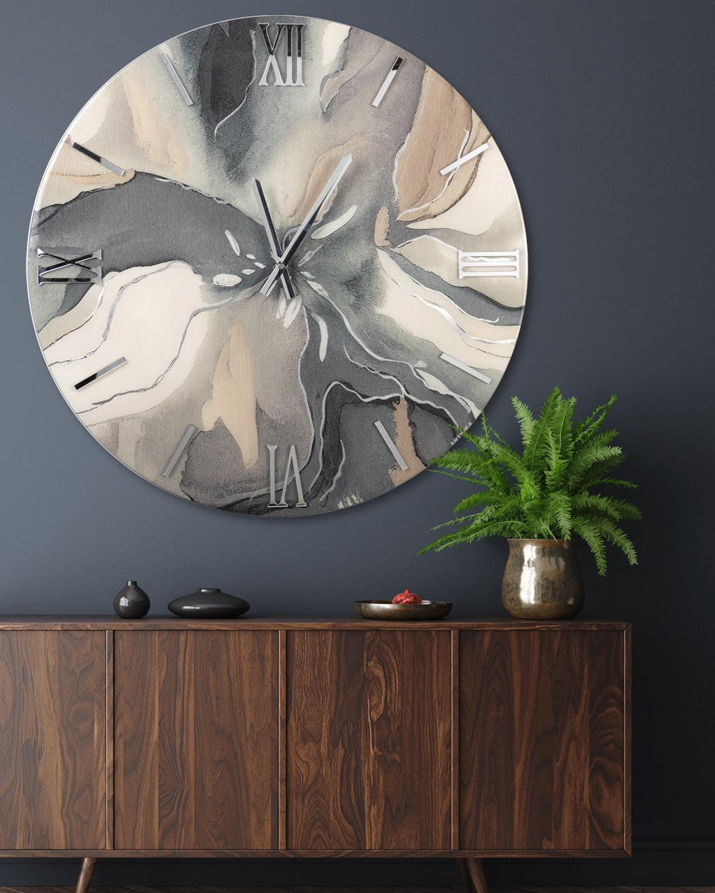 'MACCHIA' OROLOGIO RESINATO - Artidea Home Decor