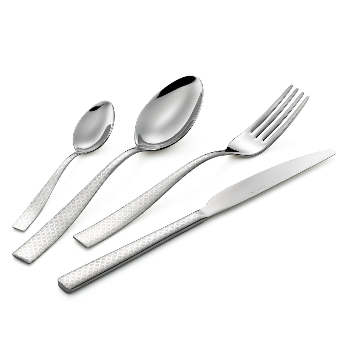 SET 24 PEZZI 'Infinity Monogram' - ACCIAIO INOX - EME Posaterie