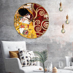 'IL BACIO' OROLOGIO RESINATO - Artidea Home Decor