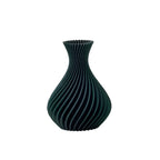 VASO SPIRALE VERDE GLITTER - Melaverde