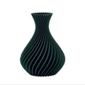 VASO SPIRALE VERDE GLITTER - Melaverde