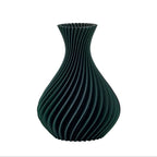 VASO SPIRALE VERDE GLITTER - Melaverde