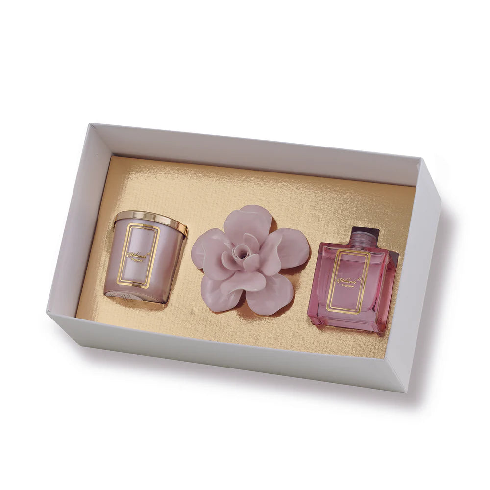 BOX REGALO FIORE ROSA - Melaverde