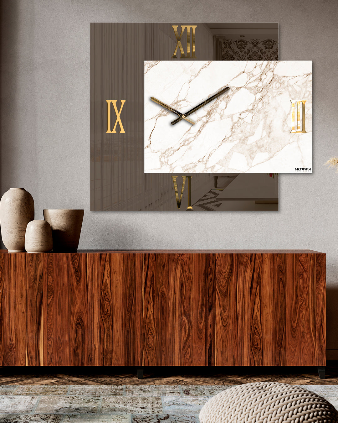 'MODERN MR' OROLOGIO SPECCHIO - Artidea Home Decor