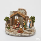 DIORAMA PRESEPE CON RE MAGI MUSICALE - EDG Enzo De Gasperi