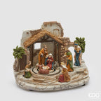DIORAMA PRESEPE CON RE MAGI MUSICALE - EDG Enzo De Gasperi