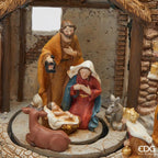 DIORAMA PRESEPE CON RE MAGI MUSICALE - EDG Enzo De Gasperi