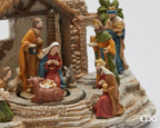 DIORAMA PRESEPE CON RE MAGI MUSICALE - EDG Enzo De Gasperi