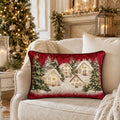 CUSCINO CASETTE ROSSE 50x35cm - Clodette