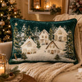 CUSCINO CASETTE VERDI 50x35cm - Clodette