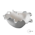 CIOTOLA CENTROTAVOLA BIANCO CERAMICA - Mascagni Casa