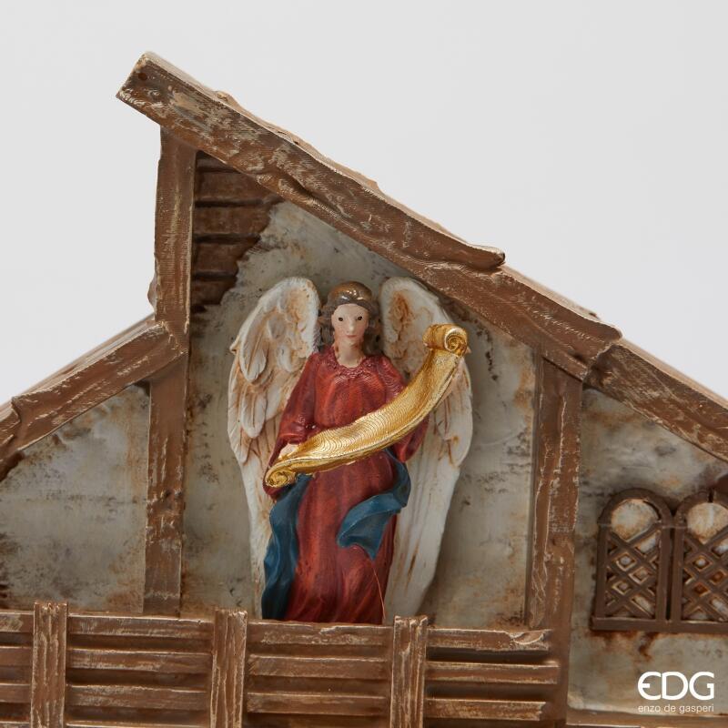 DIORAMA PRESEPE CAPANNA MUSICALE - EDG Enzo De Gasperi