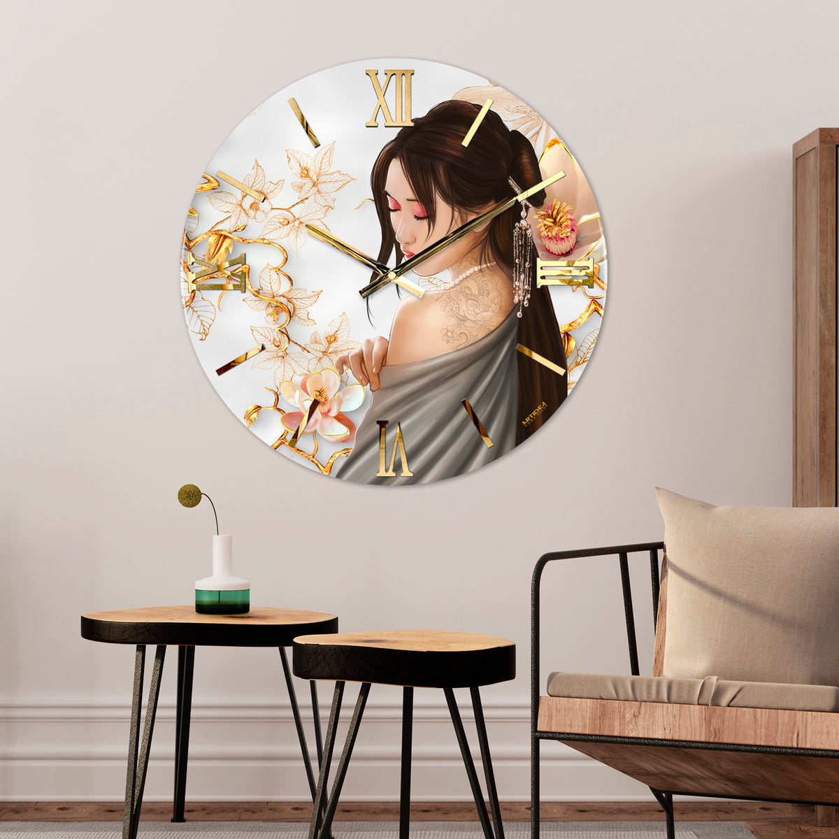 'ORIENTE' OROLOGIO RESINATO - Artidea Home Decor