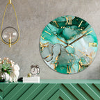'PETROLIO' OROLOGIO RESINATO - Artidea Home Decor