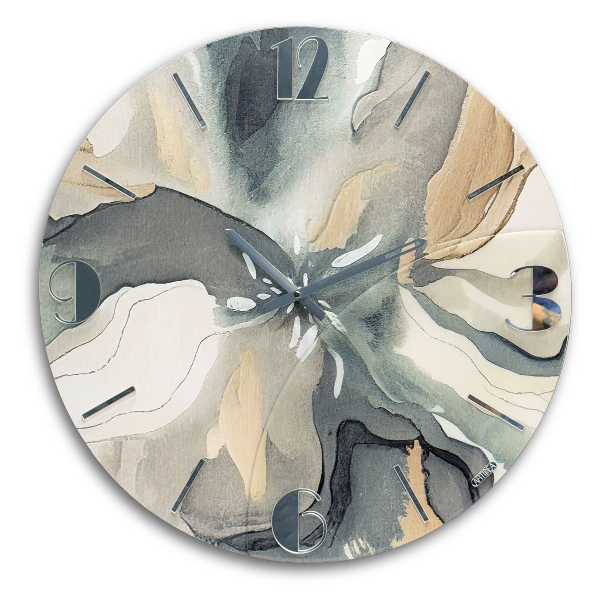 'PLATEA' OROLOGIO TELATO CON RESINA - Artidea Home Decor