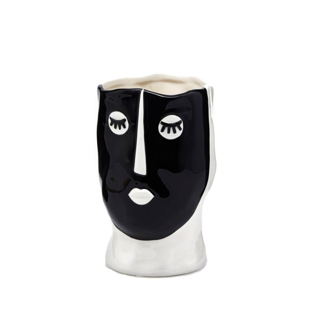 VASO FACCIA BIANCO E NERO - EDG