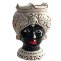 TESTA DI MORO REGINA - CERAMICA SMALTATA - SiroTime