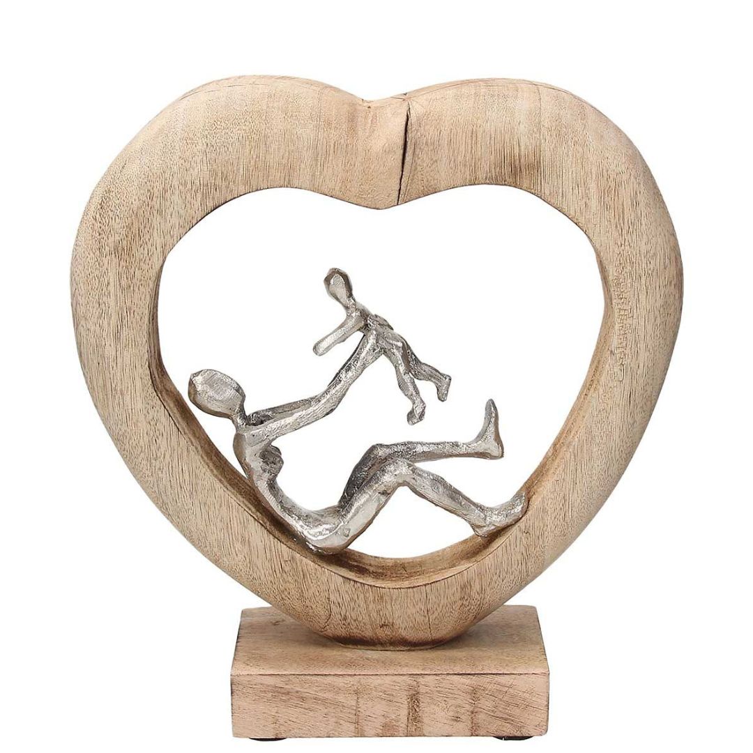 SCULTURA CUORE C/BAMBINO 'VOGUE' - Andrea Fontebasso
