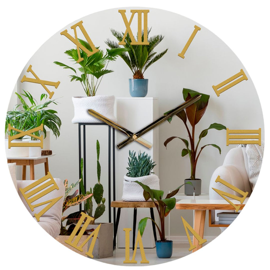 'QUARZO' OROLOGIO SPECCHIO- Artidea Home Decor